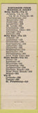 Matchbook Cover - Magnolia Court Grill Macon GA #1
