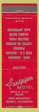 Matchbook Cover - Sandpiper Motel Eureka CA Ernie Tana Keller AAA
