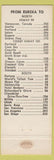 Matchbook Cover - Sandpiper Motel Eureka CA Ernie Tana Keller AAA