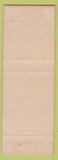 Matchbook Cover - Flamingo Court Orlando FL blue