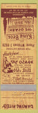 Matchbook Cover - King Bros Ozark Lindbergh St Louis? Route 66