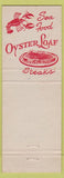 Matchbook Cover - Oyster Loaf Oxnard CA lobster