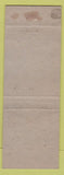 Matchbook Cover - Carolina Motel Titusville FL Holt Family teal WEAR