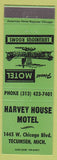 Matchbook Cover - Harvey House Motel Tecumseh MI