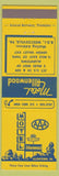Matchbook Cover - Motel Allenwood Wescosville PA