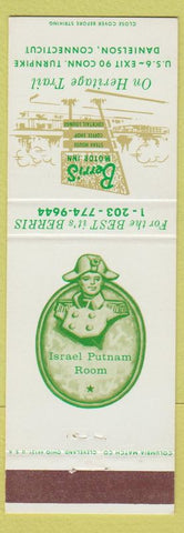 Matchbook Cover - Berri's Motor Inn Danielson CT