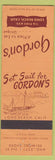 Matchbook Cover - Gordon's Long Beach CA