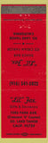 Matchbook Cover - Lil Fox Snack Bar South Lake Tahoe CA