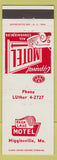 Matchbook Cover - Park Lane Motel Higginsville MO