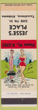 Matchbook Cover - Jesse's Place Tuscaloosa AL hillbilly