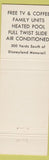 Matchbook Cover - Princess Motel Anaheim CA Disneyland reference girlie