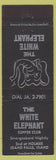 Matchbook Cover - White Elephant Supper Club Idaho Falls ID