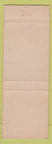 Matchbook Cover - Loraine Hotel Elkhorn WI top hat