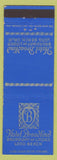 Matchbook Cover - Hotel Broadlind Long Beach CA
