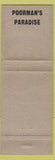 Matchbook Cover - Jefferson Cafe Chick Cialella NO TOWN pinup