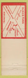 Matchbook Cover - Pland's Oakland CA restaurant
