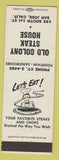 Matchbook Cover - Old Colony Steak House San Jose CA
