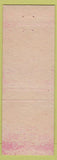 Matchbook Cover - M and M Restaurant Brazil IN MacDonald family red