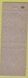Matchbook Cover - Tony's Sports Bar Houghton MI TV Motel