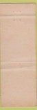 Matchbook Cover - Oak Hill Cabins Manistee MI Sunoco oil gas