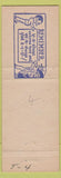 Matchbook Cover - Germanoff's Manhattan Cafe Massillon OH pinup