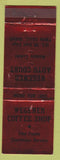 Matchbook Cover - Wegener Coffee Shop Twin Falls ID bronze