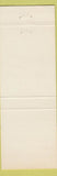 Matchbook Cover - Thatcher Hotel Houma LA teal