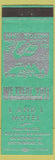 Matchbook Cover - L and L Motel East Dubuque IL teal