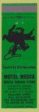 Matchbook Cover Motel Mecca Indian Store Native Americans Out Wickenburg Way AZ