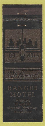 Matchbook Cover - Ranger Motel Laramie WY WEAR