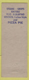 Matchbook Cover - Cafe Napoli Richmond IN Italian