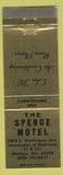 Matchbook Cover - Spence Motel Madison WI