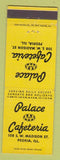 Matchbook Cover - Palace Cafeteria Peoria IL AAA