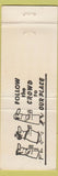 Matchbook Cover - Harold's Spudnut Shop Burlington IA Donuts