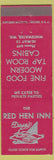 Matchbook Cover - Red Hen Inn Whitewater WI low phone #