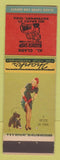 Matchbook Cover - Al Clark Barber Davenport IA pinup