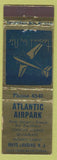 Matchbook Cover - Atlantic Airpark Mays Landing NJ