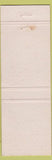 Matchbook Cover - Ambassador Motel Dearborn MI? AAA