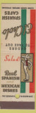 Matchbook Cover - El Cholo Spanish Cafes Los Angeles CA