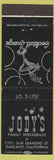 Matchbook Cover - Jody's Family Restaurant Oakland CA