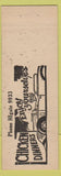 Matchbook Cover - G and S Cafe Oakland CA
