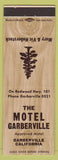 Matchbook Cover - Motel Garberville CA Mary Vic Haberstock