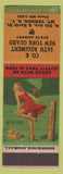 Matchbook Cover 56th Regiment New York Guard State Armory Mount Vernon NY pinup