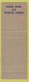 Matchbook Cover - Richardson's Motel Bridgton ME AAA