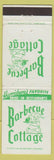 Matchbook Cover - BBQ Cottage Harrisburg PA