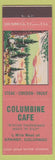 Matchbook Cover - Columbine Cafe Granby Colorado