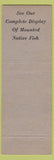 Matchbook Cover - Columbine Cafe Granby Colorado