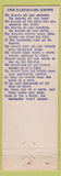 Matchbook Cover - Crissman Hotel Milford PA Pizza WEAR