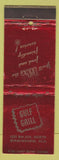 Matchbook Cover - Gulf Grill Birmingham AL