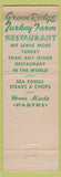 Matchbook Cover - Green Ridge Restaurant Nashua NH Turkey WEAR